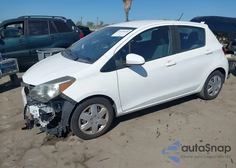 2015 Toyota Yaris L из США, поврежденный, VIN VNKKTUD31FA046247